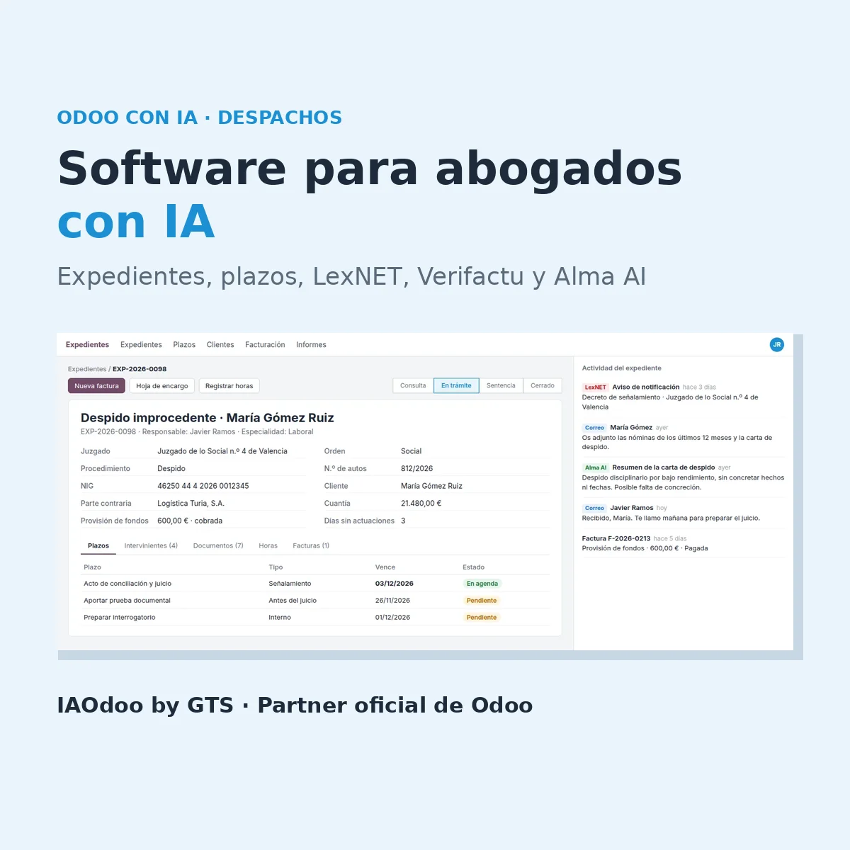 Software para abogados con IA
